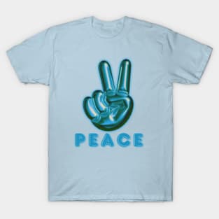 Peace - Peace Symbol - V Finger Sign T-Shirt